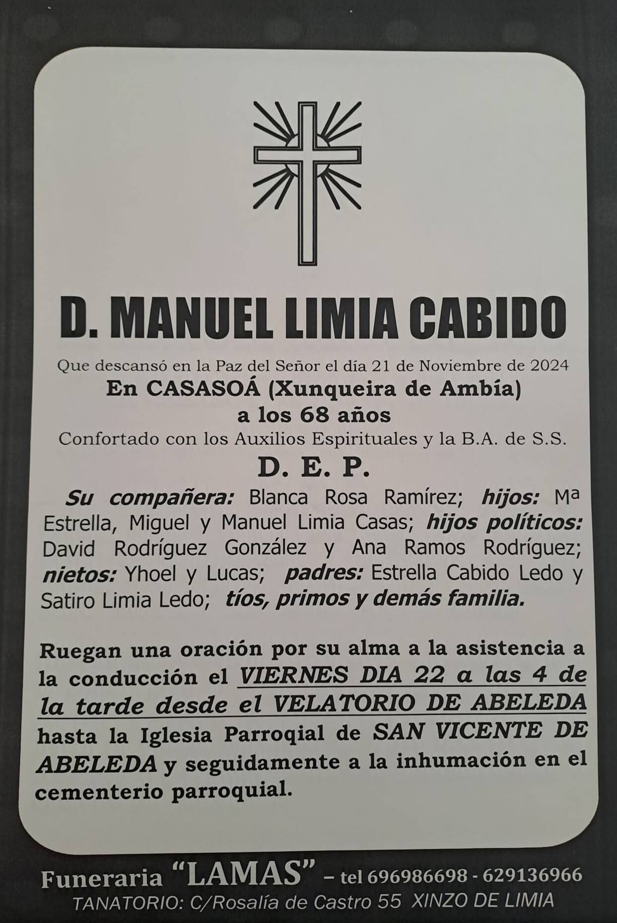 Manuel Limia Cabido