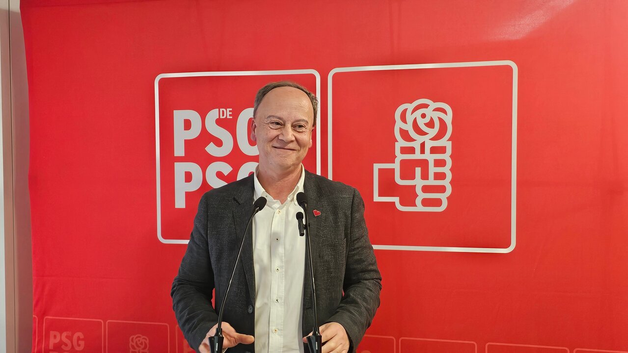 El secretario general del PSdeG en Ourense, Rafael Rodríguez Villarino.