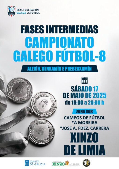Campionato Galego Fútbol-8 en Xinzo de Limia.