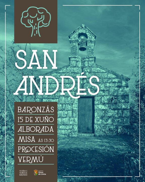 Baronzás honra ó San Andrés.