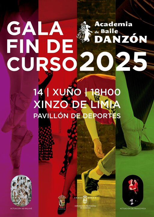 Gala de fin de curso da Academia de Baile Danzón.