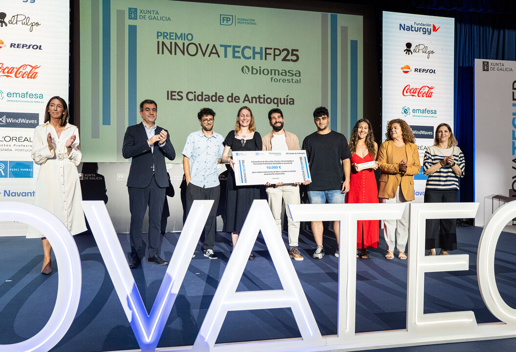 O IES Cidade de Antioquía gaña un dos premios INNOVATECH.
