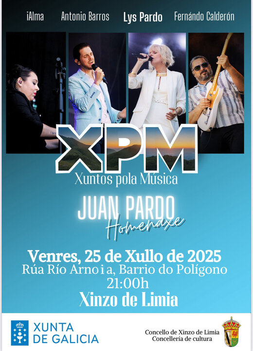 Xuntos pola música, homenaxe a Juan Pardo.