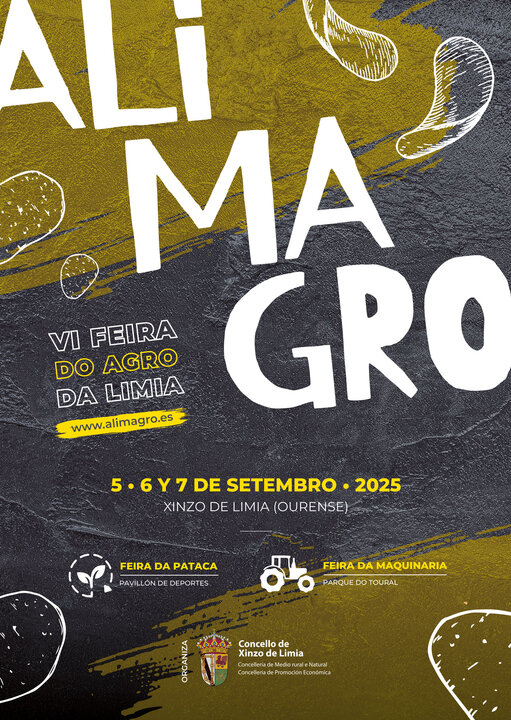 Cartel da VI edición de Alimagro.
