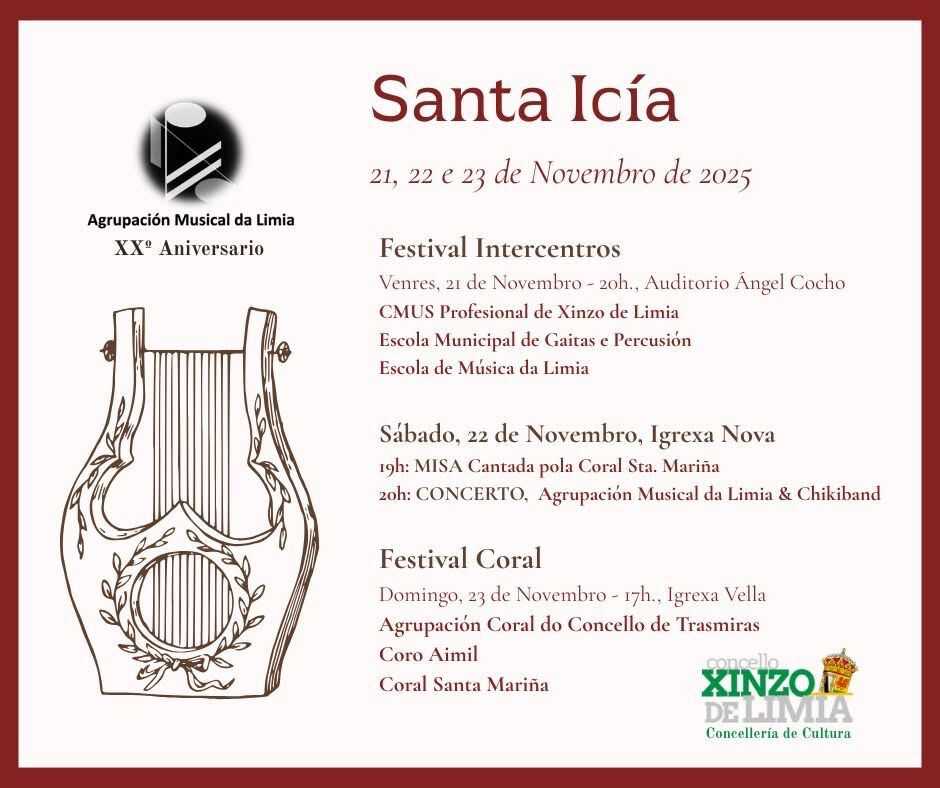 20º Aniversario da Agrupación Musical da Limia.