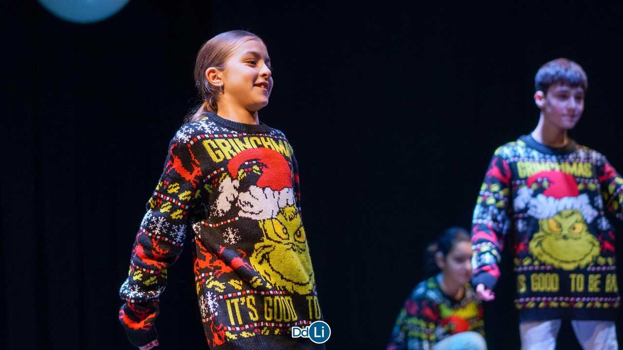 Gala de Nadal da Academia de Baile Danzón no 2024. | FOTO: Noelia Caseiro.