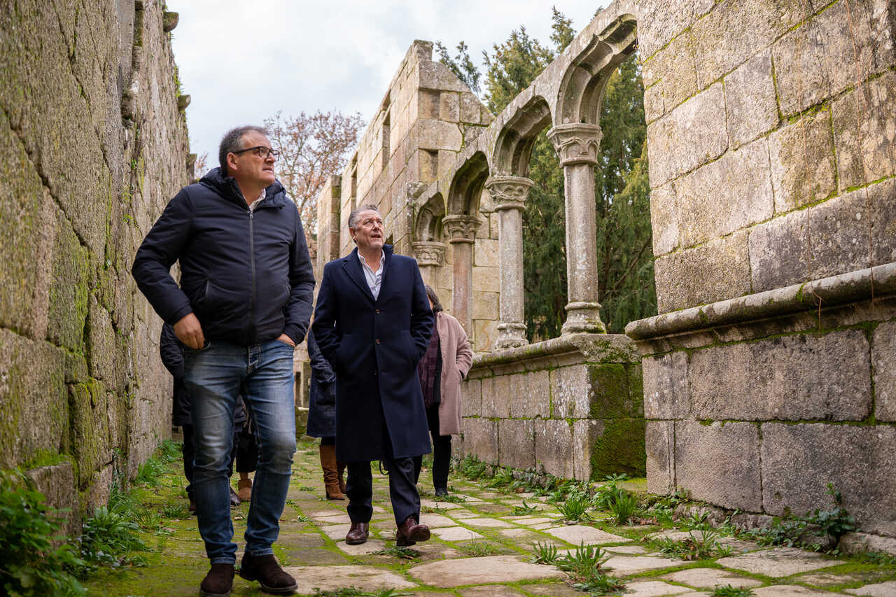 El equipo de CESUGA tuvo la oportunidad de visitar el Mosteiro de Trandeiras.