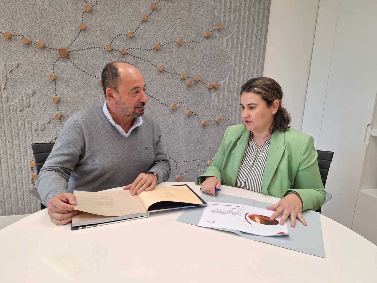 Reunión clave para impulsar la Romaría da Saínza como fiesta nacional.