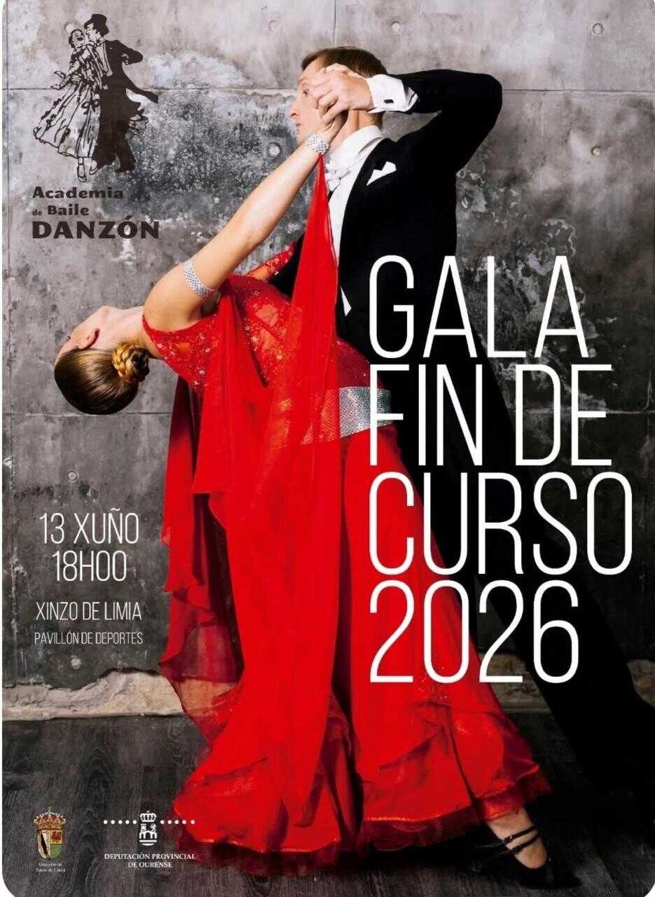 Cartel oficial de la gala de baile 2026 anunciada por la Academia Danzón.