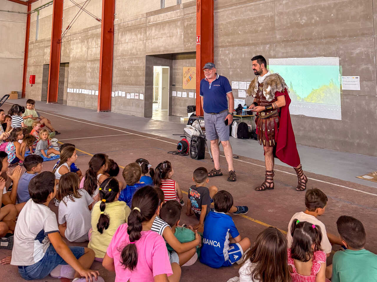 A Civitas Limicorum leva a historia galaico-romana ao PAI e Campamento Municipal de Sandiás | NOTICIAS XINZO